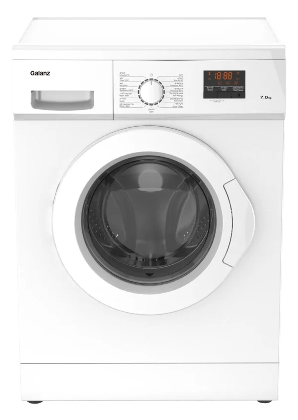 GALANZ מכונת כביסה 7 קילו לבן GL7-WMQ7W